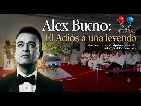 Público, familiares y artistas se reúnen en emotivo tributo de despedida a Álex Bueno