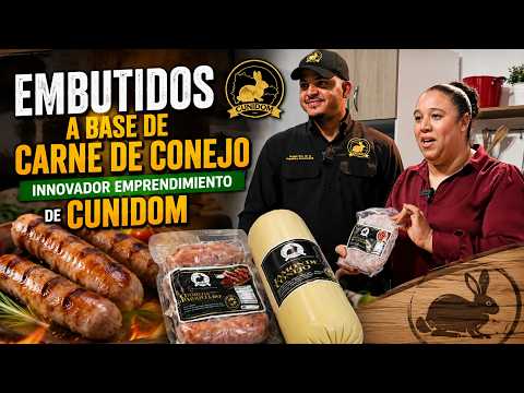 Embutidos a base de carne de conejo innovador emprendimiento de CUNIDOM