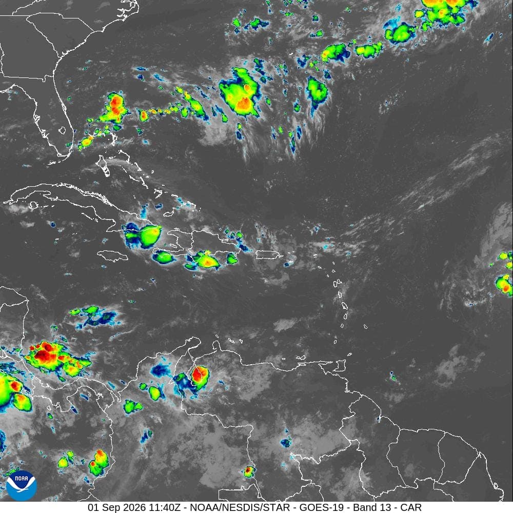 Gran Santo Domingo y 13 provincias permanecen bajo alerta y aviso por riesgo de inundaciones