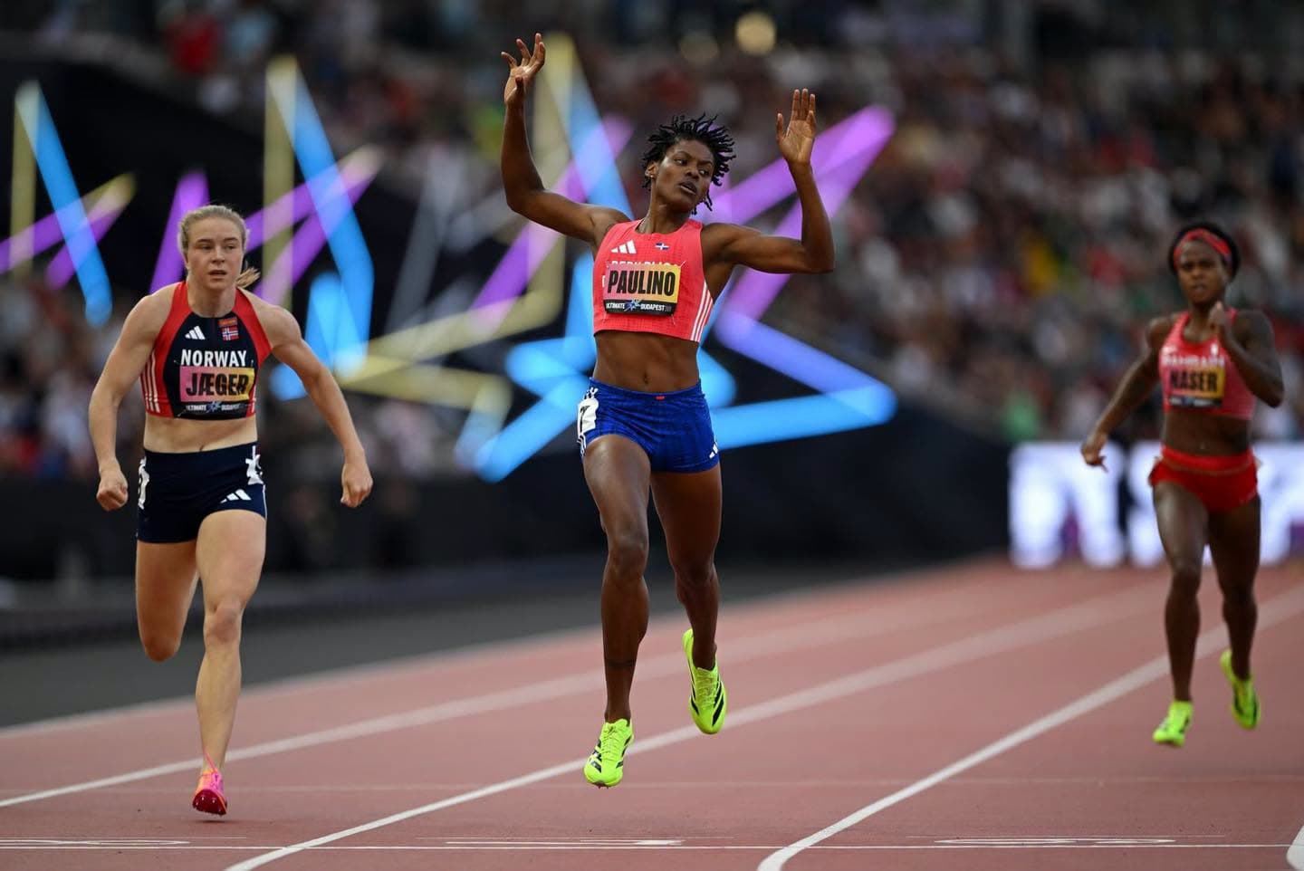 Marileidy Paulino vuelve a reinar en los 400 metros en Budapest