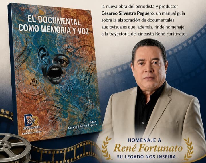 Cesáreo Silvestre presentará el viernes 17 en la Biblioteca Nacional libro "El documental Memoria y Voz"